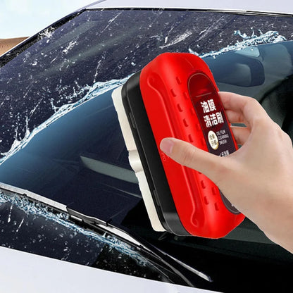 🚗 Car Glass Oil Film Cleaning Brush  Automotive Glass–Buy 1 Get 1 FREE!