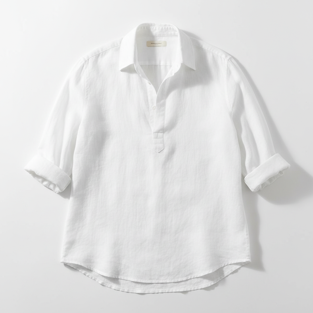 Classic Linen Shirt Pure White