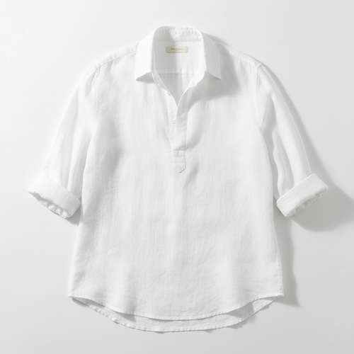 Classic Linen Shirt Pure White