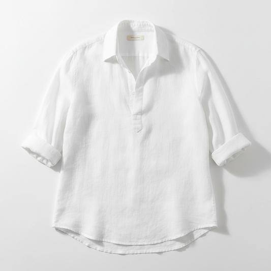 Classic Linen Shirt Pure White