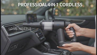 3-in-1 Cordless Vacuum Cleaner – Wet & Dry, Blower | Car & Home